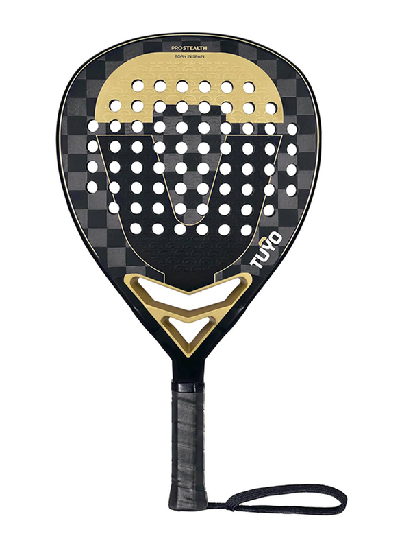 

Tuyo Gold Stealth Pro Padel Racket, Gold/Black