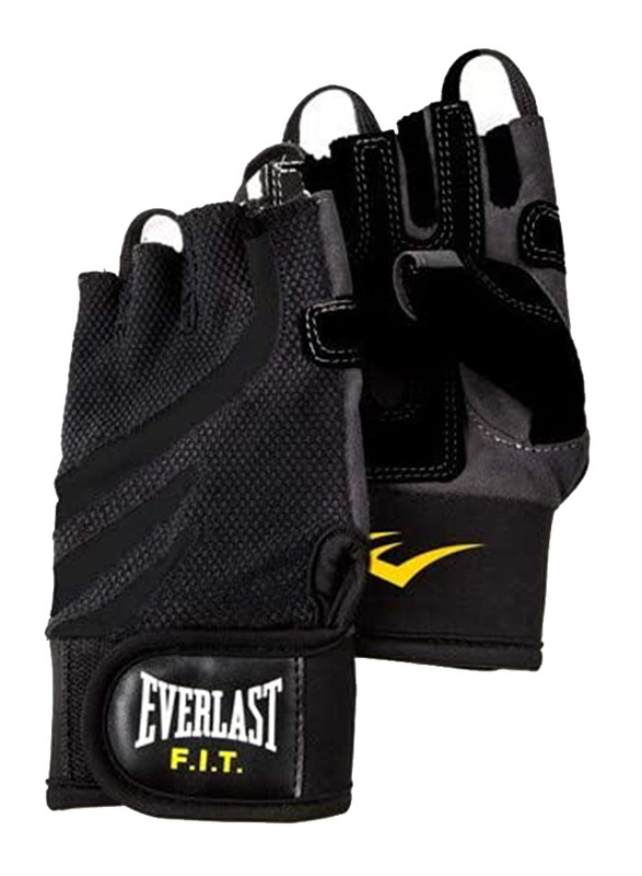 

Everlast EVP00000713 Weight Lifting Gloves, Black
