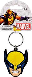 Marvel Avengers Wolverine Face Soft Touch Key Chain, One Size, Multicolour