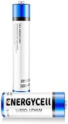 Energycell Lithium 3.6V Batteries, 5 Pieces, Blue