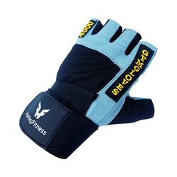 Harley Fitness Combat Sports Sparring & Training Gloves, Small, Blue