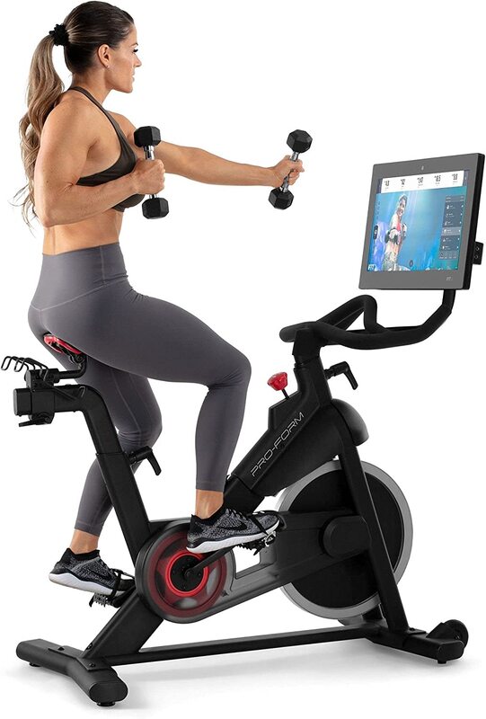ProForm Studio Bike Pro 22 with 22” HD Touchscreen, Black