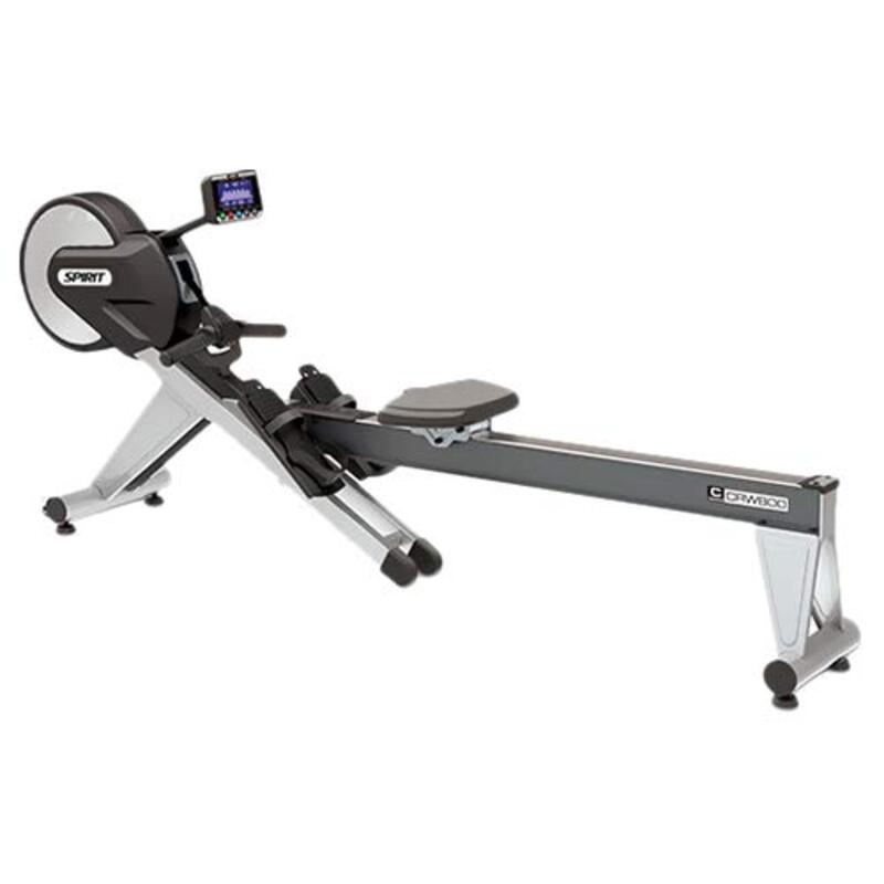 

Spirit Fitness Folding Rower Machine, CRW800, Grey/White