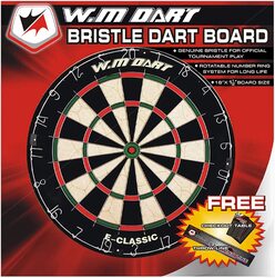 Winmax Classical Dartboard Set for Adults, WMG08009, Multicolour