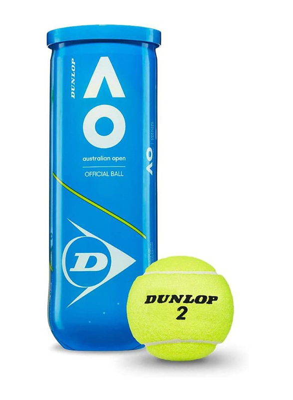 

Dunlop Australian Open Tennis Balls, 72 Pieces, Yellow