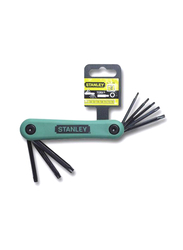 Stanley 8-Piece Torx Folding Hex Key Set, 4-69-263, Green/Black