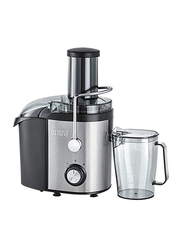 Black+Decker 1.7L Juicer Extractor Stainless Steel with Powerful Function, 800W, JE800-B5, Black/Silver