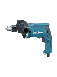 Makita Drill with Keyed Chuck, 16mm, 710W, HP1630K, Blue/Black
