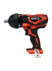 Yato Cordless Impact Wrench 18V Tool Only Color Box, YT-82805, Orange/Black
