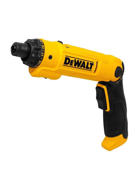 

DeWalt Cordless Screw Driver 8V Lithium Ion with 45 Piece Accessories, DCF008-B5, Yellow/Black
