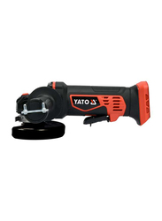 Yato Cordless Angle Grinder 125mm 18V Tool Only Color Box, YT-82827, Orange/Black