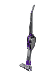 Black+Decker 2 in 1 G10 Pet 18V 2.0Ah Stick Vacuum Cleaner, SVJ520BFSP-GB, Black/Purple