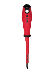 Yato PH2 x 100mm VDE-1000V Insulated Philips Screwdriver, YT-2823, Red/Black
