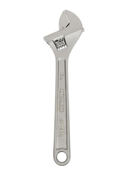 Stanley 15-inch Adjustable Wrench, 1-87-435, Silver