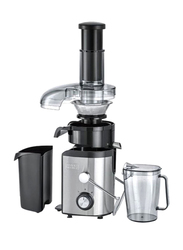 Black+Decker 1.7L Juicer Extractor Stainless Steel with Powerful Function, 800W, JE800-B5, Black/Silver