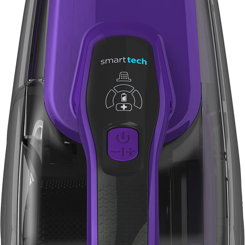 Black+Decker 2 in 1 G10 Pet 18V 2.0Ah Stick Vacuum Cleaner, SVJ520BFSP-GB, Black/Purple