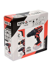 Yato Cordless Impact Drill 13mm 18V Tool Only Color Box, YT-82789, Orange/Black
