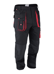 Yato Work Trousers with 8 Pockets, YT-8026, Black, Double Extra Large