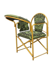 Sundus Foldable & Storage Comfortable Light Prayer Chair, Green