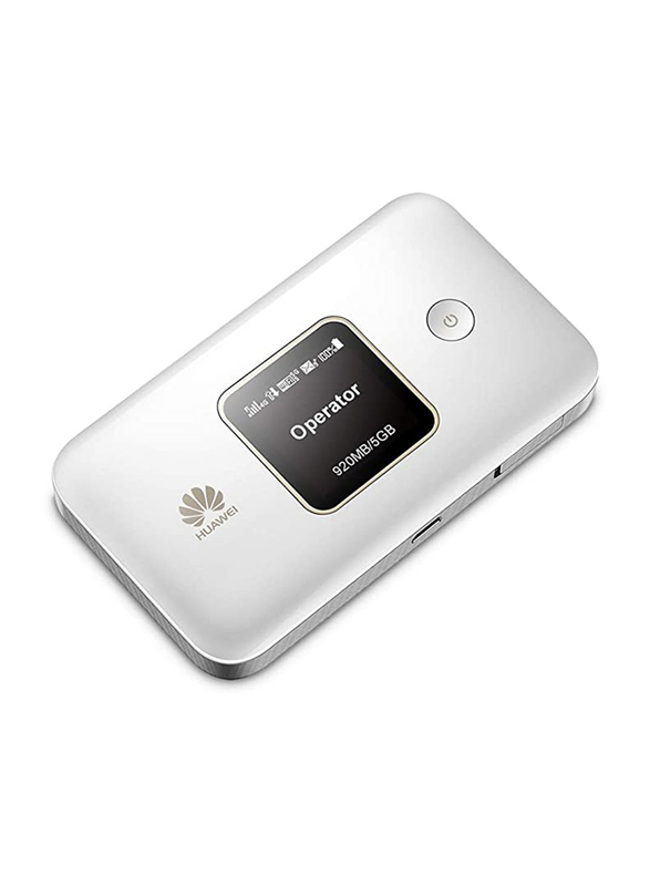 

Huawei 4G Mobile Wifi With 3 Lte 300 Mbps, Wi-Fi Dual Band & 3000 Mah Battery, Silver