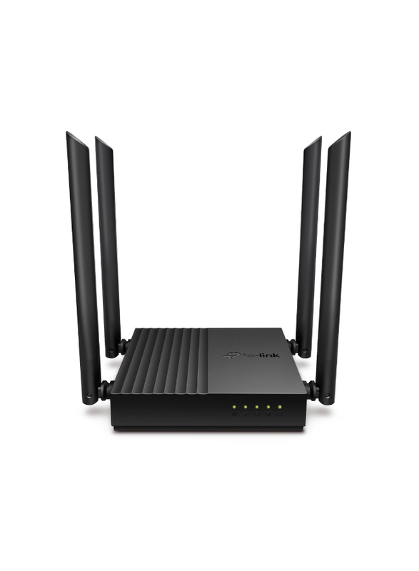 

TP-Link Archer C64 Mu-Mimo Wi-Fi Router, AC1200, Black