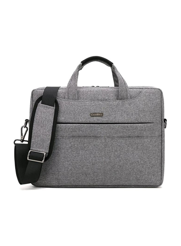 

Coolbell Cb-2100 15.6-Inch Top Load Laptop Messenger Bag, Grey/Black