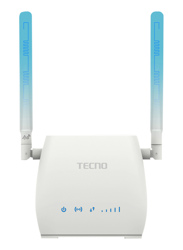 

Tecno 4G Cpe Tr215 With Built-In Sim Card Slot And Battery, White