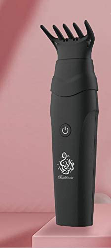 Bakhoor Biosidin Multifunction Electric Hair Incense Bakhoor Burner, V-50-B, Black - Dubai Bakhoor Biosidin Multifunction Electric Hair Incense Bakhoor Burner, V-50-B, Black - Dubai