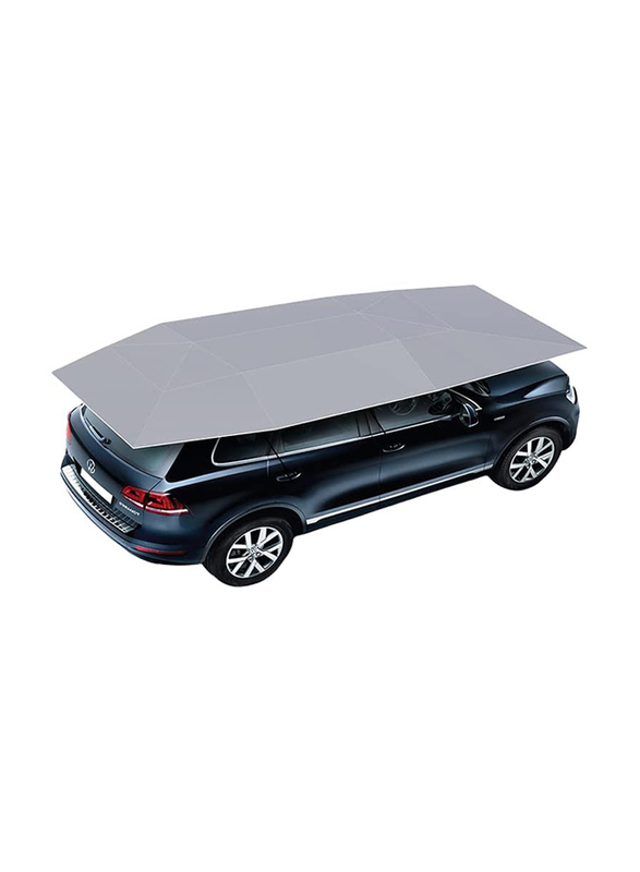 

4.3 Meter Universal Automatic Car Umbrella Tent, Grey, 4.3 x 2.3 Meters