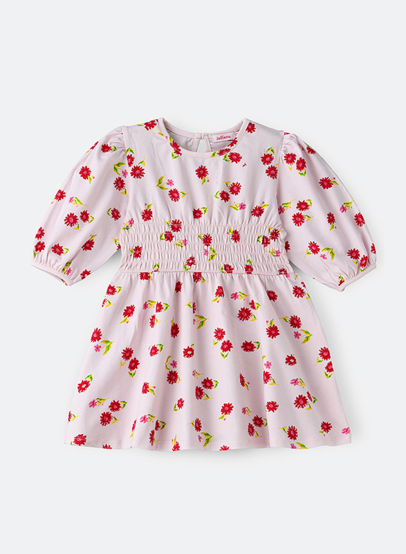 

Jelliene Aop Knit Dress for Girls, 5-6 Years, Multicolour
