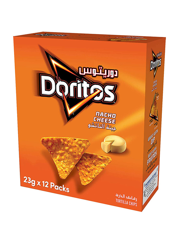 

Doritos Nacho Cheese Chips, 12 x 23g