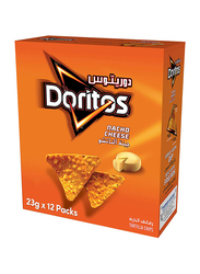 Doritos Nacho Cheese Chips, 12 x 23g
