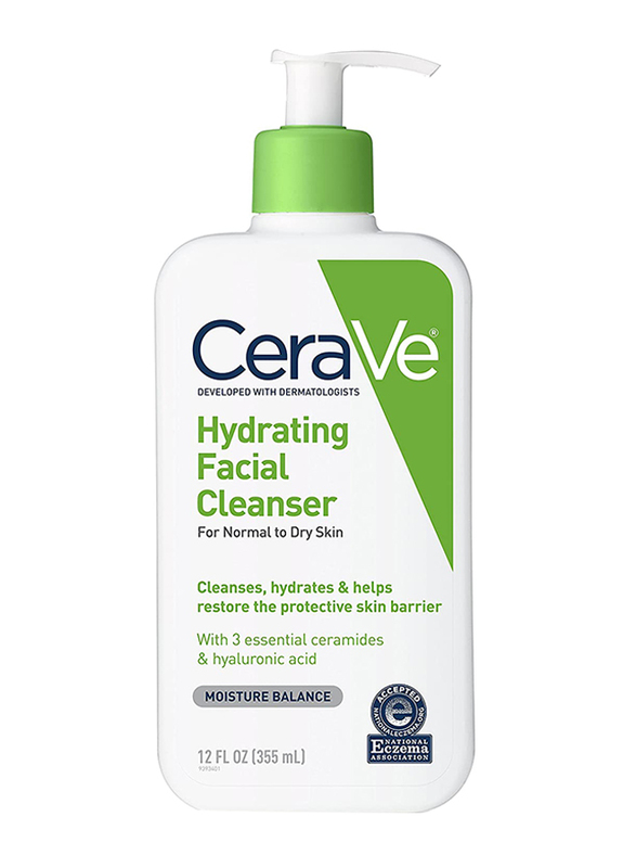 

Cerave Hydrating Facial Cleanser, 12 oz