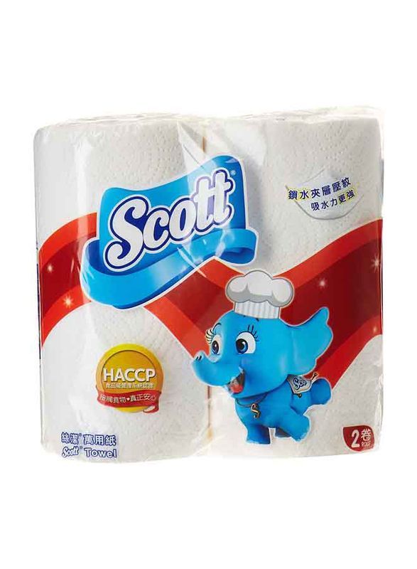 

Scott Kitchen Towel, 2 Rolls