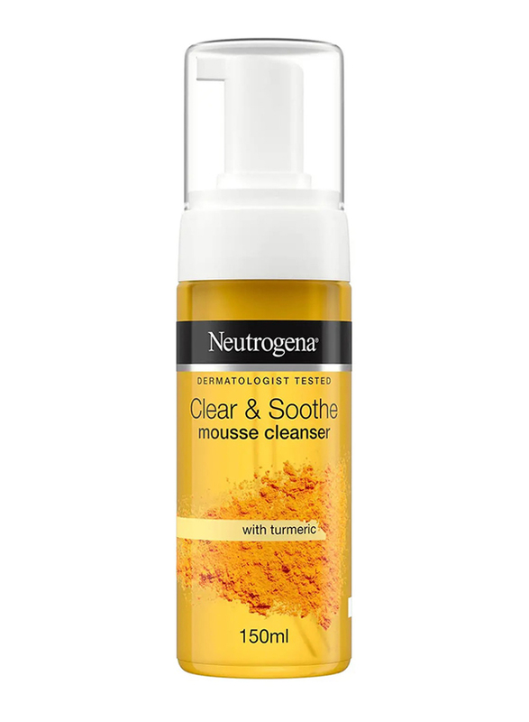 

Neutrogena Clear and Soothe Mousse Cleanser, 150ml