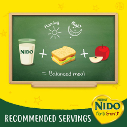Nestle NIDO Fortified Full Cream Milk Powder Pouch, 400g