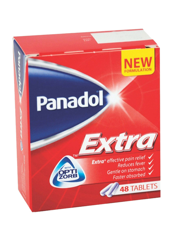 

Panadol Extra Opti Zorb Pain Relief, 500mg, 48 Tablets