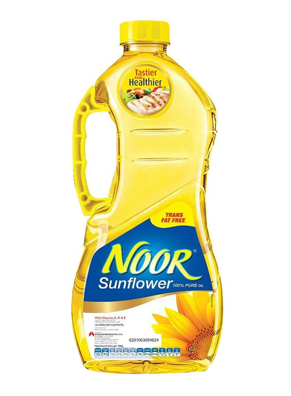 

Noor Sunflower Oil, 1.8 Liters