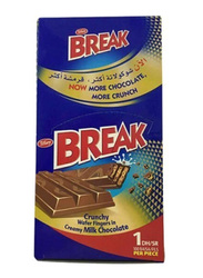 Tiffany Break Crunchy Wafer Fingers in Creamy Milk Chocolate, 12 x 31g