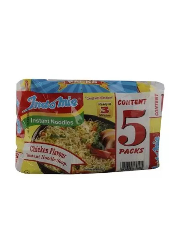 Indomie Chicken Noodles, 5 Pieces x 75g