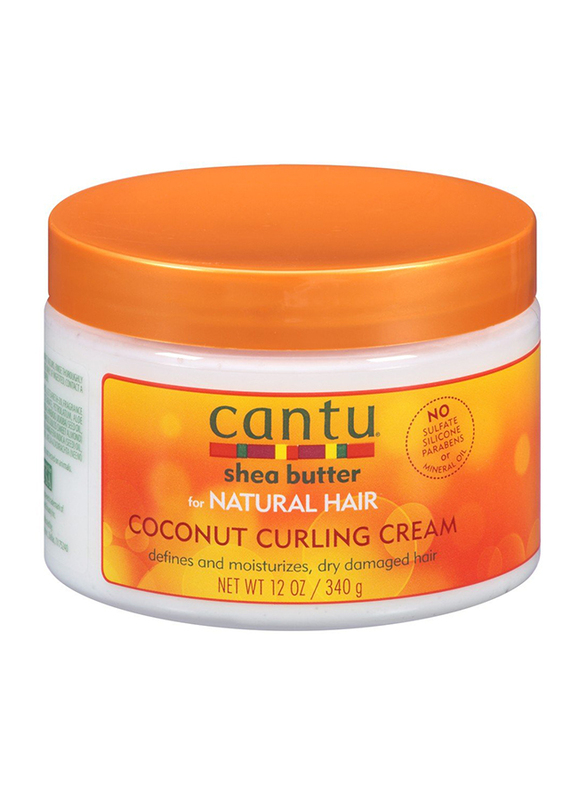 

Cantu Shea Butter For Natural Hair Coconut Curling Cream, 340 gm