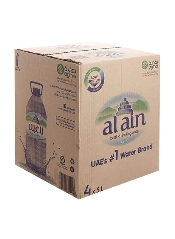 Al Ain Water Bottle, 4 x 5 Litres