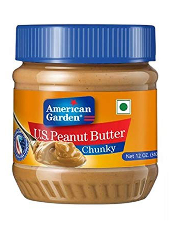 

American Garden Peanut Butter Chunky, 340g