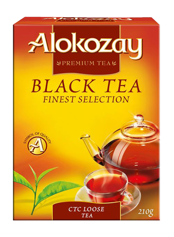 Alokozay Premium Finest Selection CTC Loose Black Tea, 210g