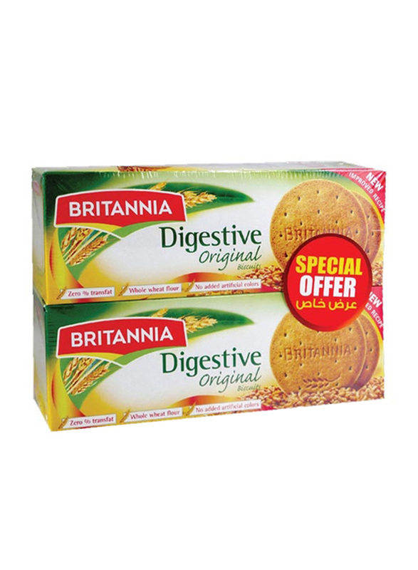 Britannia Original Digestive Biscuits, 2 x 400g