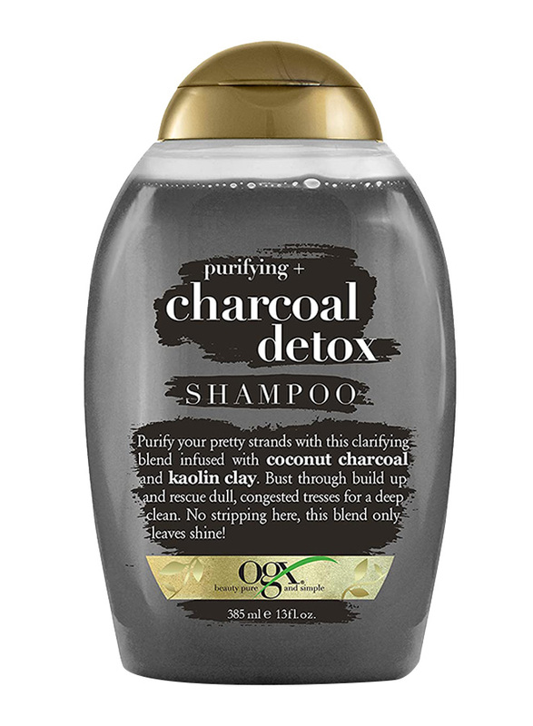 

Ogx Purifying Charcoal Detox Shampoo, 385ml