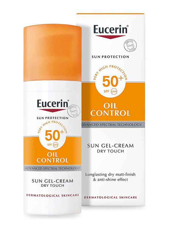 

Eucerin SPF 50+ Oil Control Gel Sun Cream, 50ml