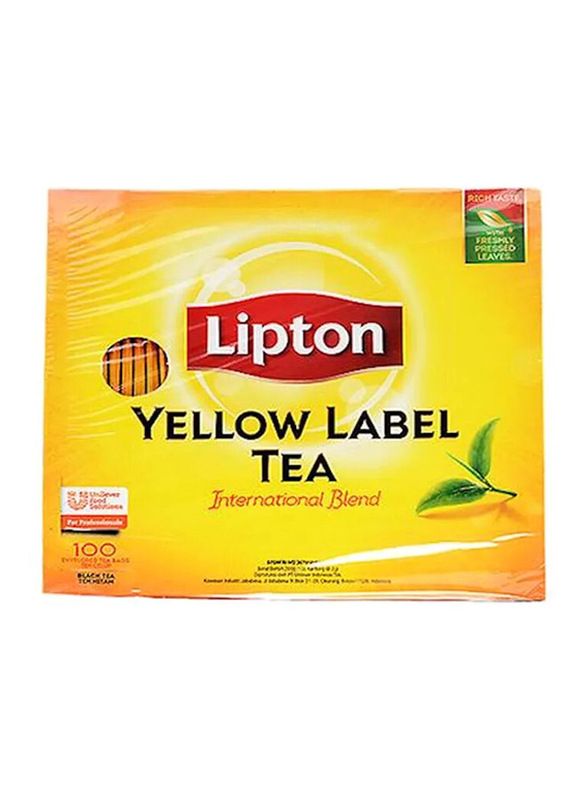 

Lipton Yellow Label Black Tea, 100 Tea Bags x 2g