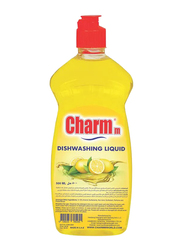 Charm Kitchen Plus Lemon Dishwash Liquid, 500ml