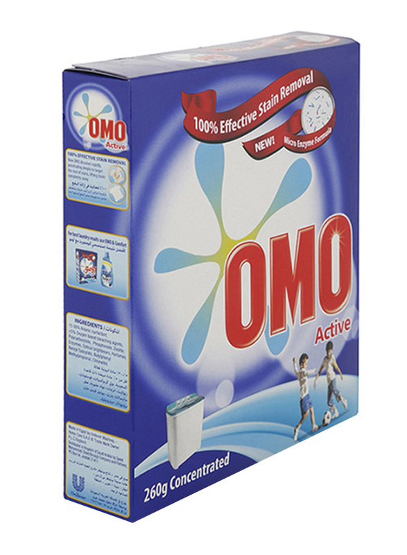 Omo Active Detergent Powder, 260gm